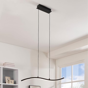 Eglo - LED Ljuskrona med upphängningsrem  LED/21,5W/230V