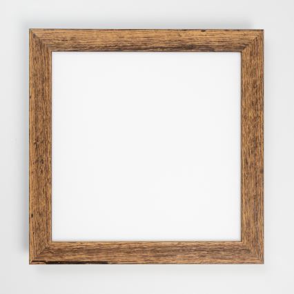 Eglo - LED Ljusreglerad fäst panel POZZALLO WOOD LED/21W/230V 2700-6500K 49,5x49,5 cm brun + fjärrkontroll