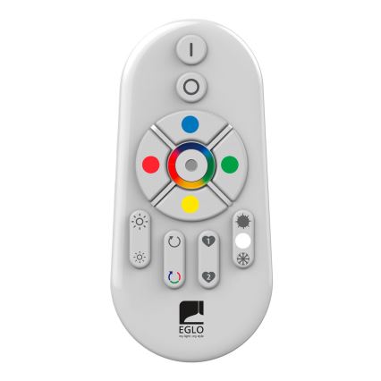 Eglo - LED Ljusreglerad fäst panel POZZALLO WOOD LED/21W/230V 2700-6500K 49,5x49,5 cm brun + fjärrkontroll
