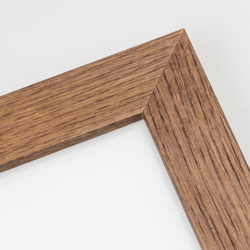 Eglo - LED Ljusreglerad fäst panel POZZALLO WOOD LED/21W/230V 2700-6500K 49,5x49,5 cm mörkbrun + fjärrkontroll