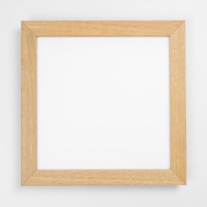 Eglo - LED Ljusreglerad fäst panel SALOBRENA 2 WOOD LED/25W/230V 4000K 49,5x49,5 cm brun