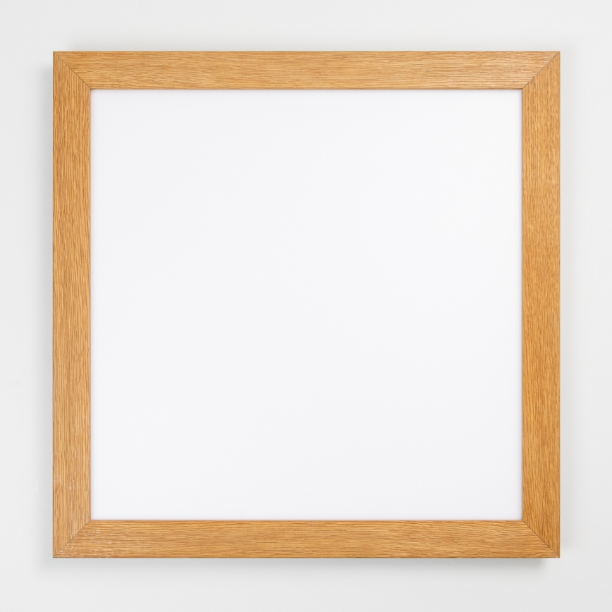 Eglo - LED Ljusreglerad fäst panel SALOBRENA-CL WOOD LED/31W/230V 2700-6500K 64x64 cm brun