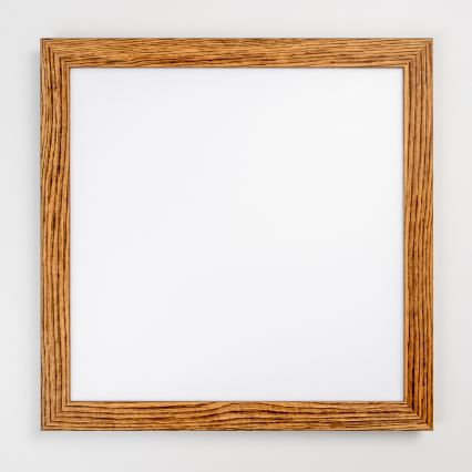 Eglo - LED Ljusreglerad fäst panel SALOBRENA-CL WOOD LED/31W/230V 2700-6500K 64x64 cm brun
