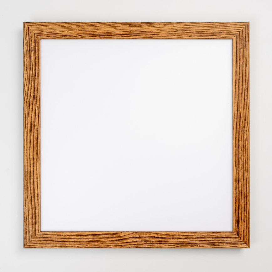 Eglo - LED Ljusreglerad fäst panel SALOBRENA-CL WOOD LED/31W/230V 2700-6500K 64x64 cm brun