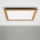 Eglo - LED Ljusreglerad fäst panel SALOBRENA-CL WOOD LED/31W/230V 2700-6500K 64x64 cm brun