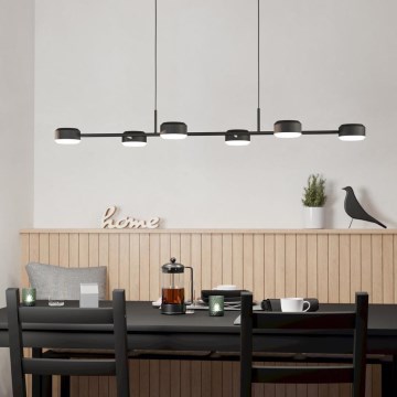 Eglo - LED ljusreglerad ljuskrona på snöre 6xLED/7W/230V