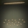 Eglo - LED ljusreglerad ljuskrona på textilsladd 17xLED/3W/230V 3000K guld