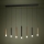 Eglo - LED ljusreglerad ljuskrona på textilsladd 7xLED/3,1W/230V 3000K antracit/guld