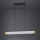 Eglo - LED ljusreglerad ljuskrona på textilsladd LED/22,2W/230V 3000K brun/grå