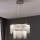 Eglo - LED ljusreglerad ljuskrona på textilsladd LED/45W/230V