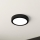 Eglo - LED ljusreglerad taklampa LED/11W/230V svart