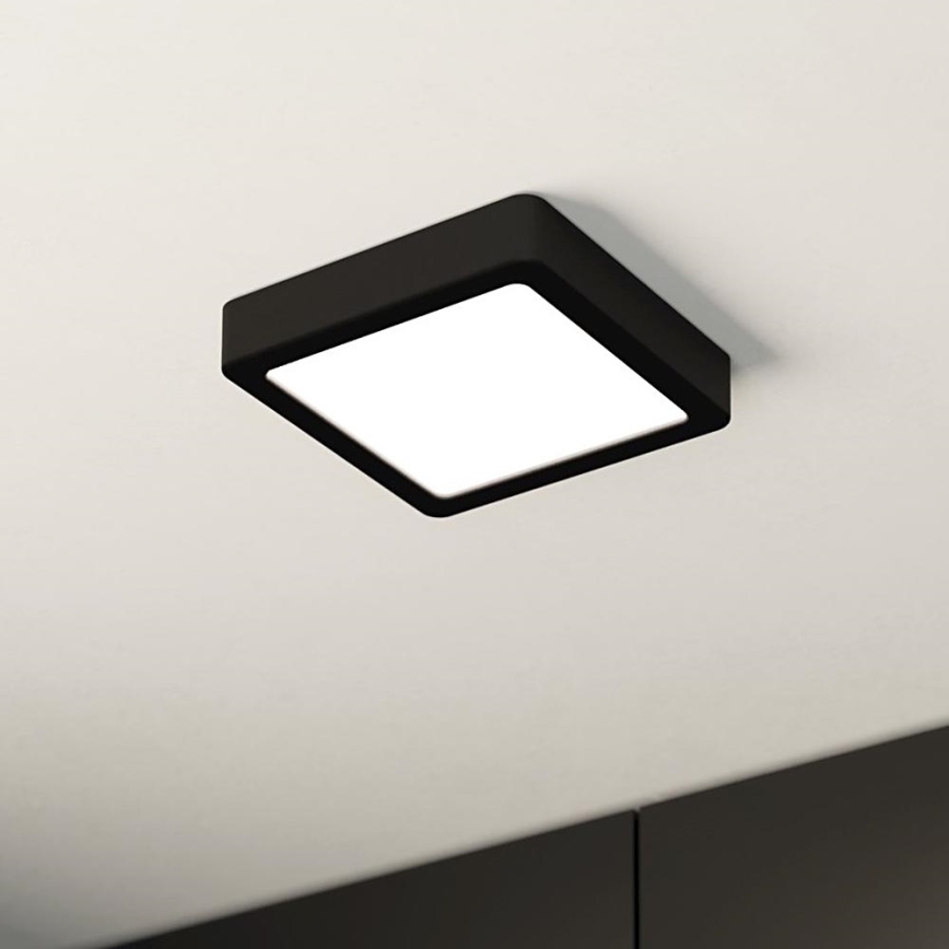Eglo - LED ljusreglerad taklampa LED/11W/230V svart