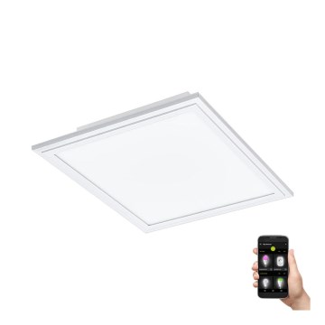 Eglo - LED ljusreglerad taklampa  LED/15,3W/230V vit ZigBee