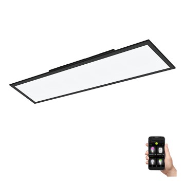 Eglo - LED ljusreglerad taklampa  LED/33,5W/230V svart ZigBee