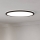 Eglo - LED ljusreglerad taklampa till badrum LED/16,8W/230V 2700-6500K diameter 50 cm IP44 svart + fjärrkontroll