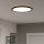 Eglo - LED ljusreglerad taklampa till badrum LED/18,5W/230V 2700-6500K diameter 38,9 cm IP44 svart + fjärrkontroll