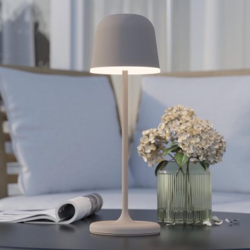 Eglo - LED Ljusreglerad utomhus rechargeable lampa LED/2,2W/5V 1800mAh beige IP54