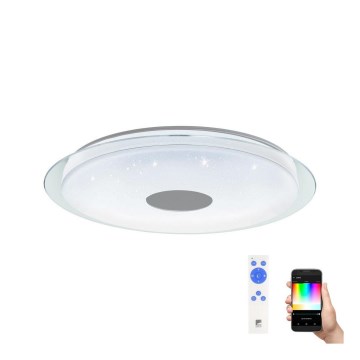 Eglo - LED RGB Dimbar taklampa LANCIANO-C LED/53W/230V + fjärrkontroll
