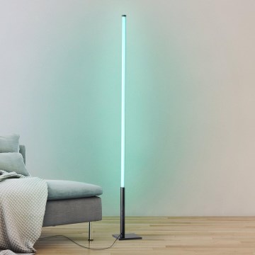 Eglo - LED RGB Ljusreglerad golvlampa LED/13,5W/230V 2700-6500K + fjärrkontroll