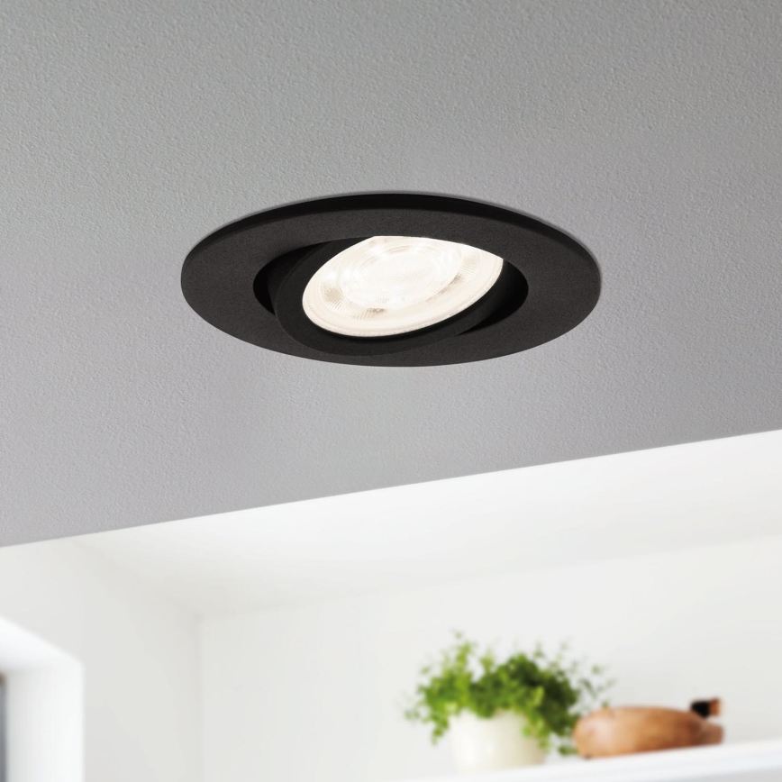 Eglo - LED RGBW dimbar infälld taklampa LED/5W/230V 2700-6500K ZigBee