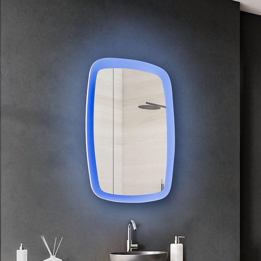Eglo - LED RGBW Dimbart badrumsspegel med belysning 20W/230V IP44 ZigBee