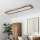Eglo - LED RGBW Ljusreglerad fäst/infälld panel SALOBRENA-C WOOD LED/34W/230V 2700-6500K 34x124 cm brun + fjärrkontroll