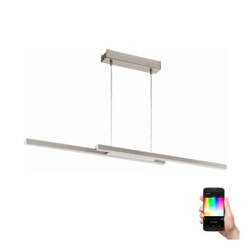 Eglo - LED RGBW ljusreglerad Ljuskrona med upphängningsrem  LED/32W/230V ZigBee