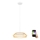 Eglo - LED RGBW Ljusreglerad ljuskrona på textilsladd LED/22W/230V 2700-6500K