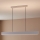 Eglo - LED RGBW Ljusreglerad ljuskrona på textilsladd LED/38W/230V 2700-6500K vit