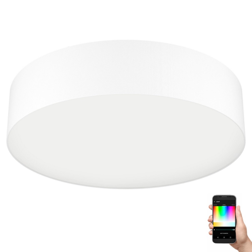 Eglo - LED RGBW Ljusreglerad taklampa LED/35W/230V 2700-6500K vit