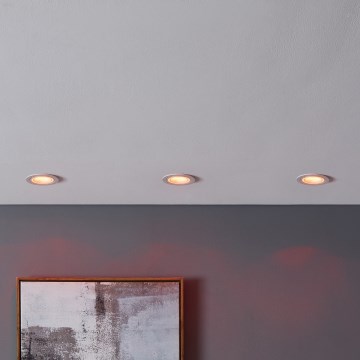 Eglo - LED RGBW Ljusreglerad upphängd taklampa LED/4,7W/230V vit