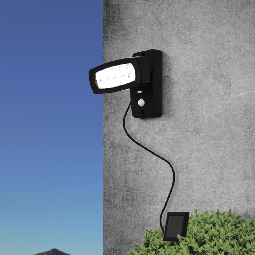 Eglo - LED solcell väggbelysning med sensor LED/1,2V 600 mAh IP44