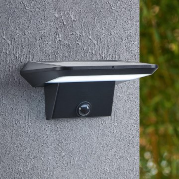 Eglo - LED solcell väggbelysning med sensor LED/20W/3,7V IP44
