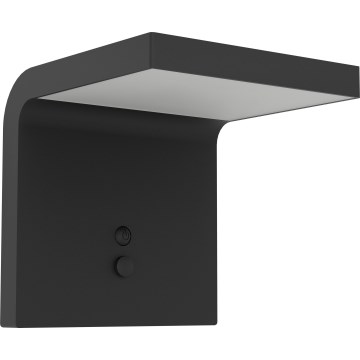 Eglo - LED solcell väggbelysning med sensor LED/6,5W/3,7V IP44