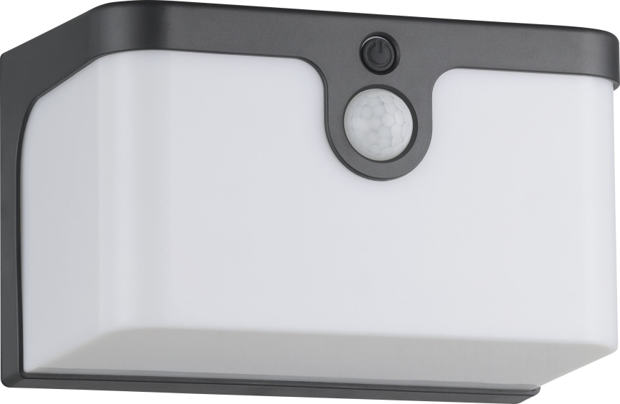 Eglo - LED solcell väggbelysning med sensor LED/7,3W/4,5V 2200 mAh IP44