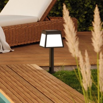 Eglo - LED Solcellsbelysning med en sensor LED/7,5W/3,7V 56cm IP44