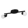 Eglo - LED spotlight 2xGU10/2,8W/230V 3000K svart