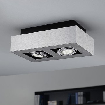 Eglo - LED spotlight 2xGU10-LED/5W/230V