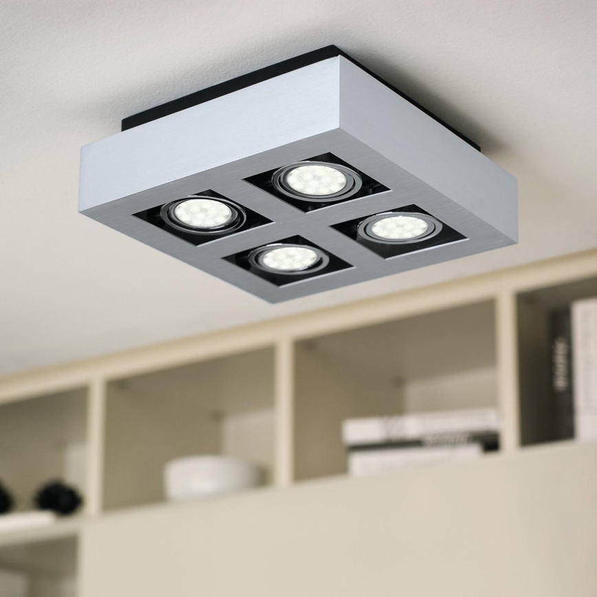 Eglo - LED spotlight 4xGU10-LED/5W/230V