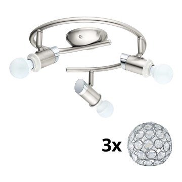 Eglo - LED spotlight MY CHOICE 3xE14/4W/230V  matt krom