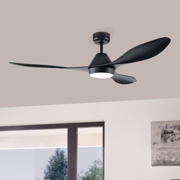 Eglo - LED takfläkt LED/18W/230V + fjärrkontroll