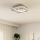Eglo - LED taklampa 1xLED/16,2W/230V + 1xLED/9,2W 38x38 cm vit