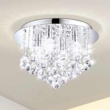 Eglo - LED taklampa för badrum 4xG9/3W/230V IP44