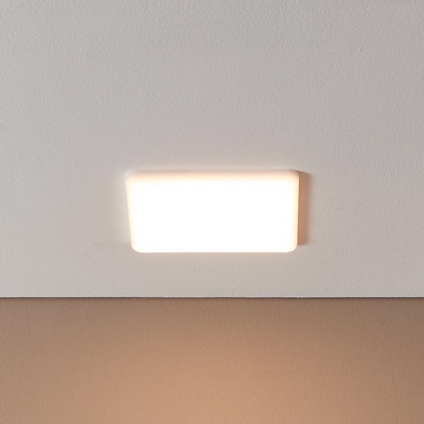 Eglo - LED taklampa för badrum LED/11,5W/230V 15,5x15,5 cm IP65