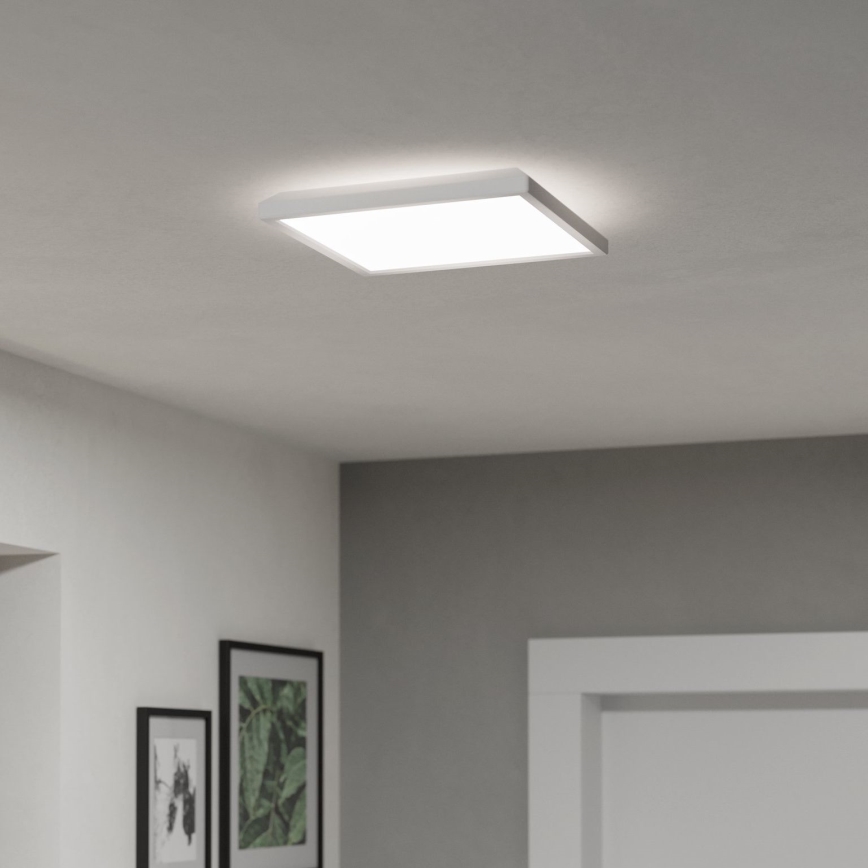 Eglo - LED taklampa för badrum LED/13,4W/230V 2700/4000/6500K 29x29 cm IP44 vit