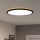 Eglo - LED taklampa för badrum LED/16,8W/230V 2700/4000/6500K diameter 50 cm IP44 svart