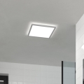 Eglo - LED taklampa för badrum LED/17,6W/230V 2700K/4000K/6500K 39x39 cm IP44 vit