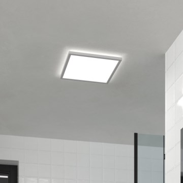 Eglo - LED taklampa för badrum LED/17,6W/230V 2700K/4000K/6500K 39x39 cm IP44 vit