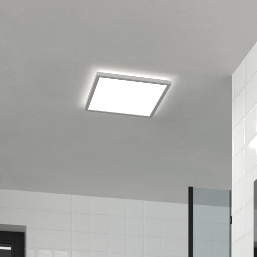Eglo - LED taklampa för badrum LED/17,6W/230V 2700K/4000K/6500K 39x39 cm IP44 vit