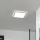 Eglo - LED taklampa för badrum LED/17,6W/230V 2700K/4000K/6500K 39x39 cm IP44 vit